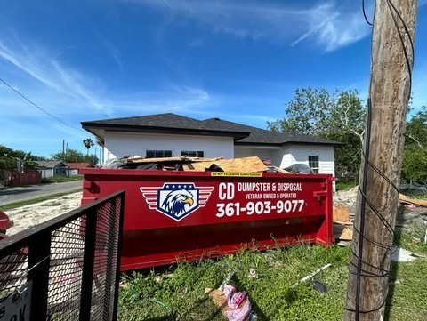 Construction job site cleanup in Corpus Christi